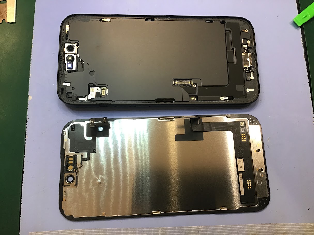 iPhone15の画面交換ならデータそのまま修理可能なスマホ修理工房海老名ビナウォーク店へ！